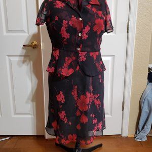 Dress with jacket